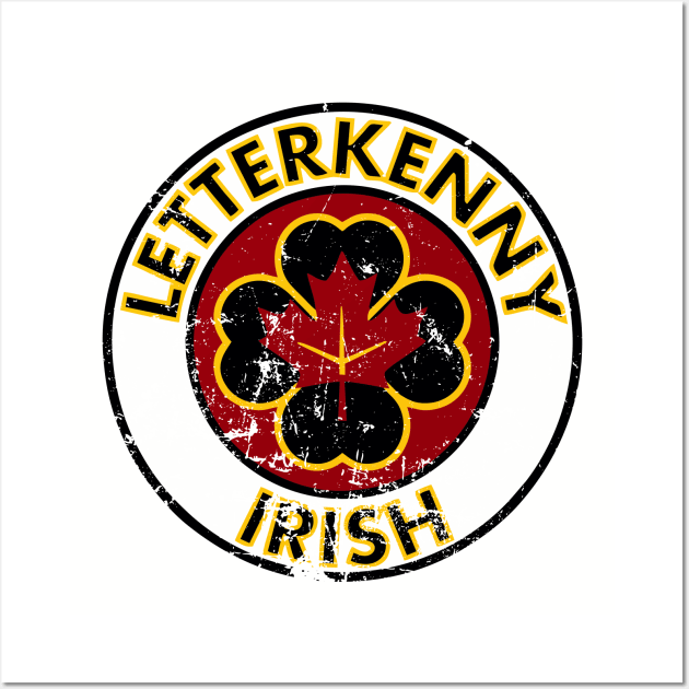 Letterkenny Irish Wall Art by Pikan The Wood Art